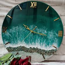 Jungle Élan – Designer Resin Wall Clock